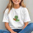 Professional Bookworm Reading Lover Cute Worm Glasses Book Graphic Youth
