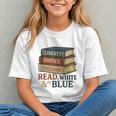 Read Blue Liberty Books July 4th Independence Graphic Youth