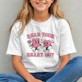 Read You Heart Out Reading Teacher Valentines Day Book Lover Graphic Youth Read You Heart Out Reading Teacher Valentines Day Book Lover Graphic Youth