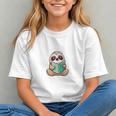 I Read Past My Bedtime Reading Sloth Book Lover Graphic Youth