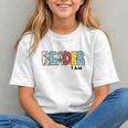 Reader I Am Bookworm Librarian I Heart Read Book Lover Graphic Youth Reader I Am Bookworm Librarian I Heart Read Book Lover Graphic Youth