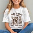 Reading Book Lover Made To Read Books Forces To Read Emails Graphic Youth
