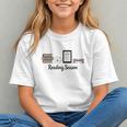 Reading Season Book Lover Librarian Cozy Bookworm Graphic Youth