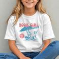 Retro Book Girl Summer Beach Vacation For Book Lover Graphic Youth Retro Book Girl Summer Beach Vacation For Book Lover Graphic Youth