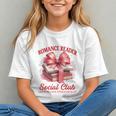 Romance Book Reading Bookish Romance Reader Social Club Graphic Youth