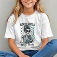 Romance Reader Good Girls Read Spicy Books Halloween Costume Graphic Youth