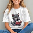 Scottish Terrier Reading a Book Dog Graphic Youth