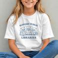 Support Your Local Library Read Banned Books Librarian Graphic Youth