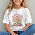 Unearth a Story 2026 Summer Reading Program Flowers Book Premium Tri-Blend Graphic Youth