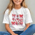 Valentine Teacher Coquette Bow Pencil Heart Book Girl Women Graphic Youth Valentine Teacher Coquette Bow Pencil Heart Book Girl Women Graphic Youth