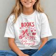 Valentines Book Lover Romance Books Are My Love Language Graphic Youth Valentines Book Lover Romance Books Are My Love Language Graphic Youth