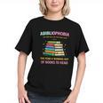 Abibliophobia Book Lovers Graphic Graphic Youth