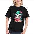 Adorable Book Lover Humming Bird With Reading Glasses Cute Graphic Youth Adorable Book Lover Humming Bird With Reading Glasses Cute Graphic Youth