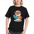Adorable Book Lover Mallard Duck With Reading Glasses Cute Graphic Youth