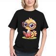 Adorable Book Lover Ostrich With Reading Glasses Cute Graphic Youth