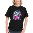 Adorable Book Lover Robot With Reading Glasses Cute Graphic Youth