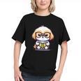 Adorable Book Lover Shih Tzu With Reading Glasses Cute Graphic Youth Adorable Book Lover Shih Tzu With Reading Glasses Cute Graphic Youth