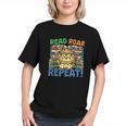 Animals Read Reading Book Library First Day Of School Kids Graphic Youth