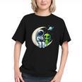 Astronaut Reading Book To Alien Shirt Moon Space Lover Kids Graphic Youth Astronaut Reading Book To Alien Shirt Moon Space Lover Kids Graphic Youth