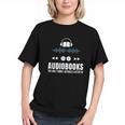 Audiobooks Listener Book Reading Lover Fun Graphic Youth Audiobooks Listener Book Reading Lover Fun Graphic Youth