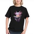 Axolotl Bookworm Reading Book Kawaii Graphic Graphic Youth