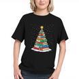 Book Christmas Tree Xmas Lights Book Lover Teacher Librarian Graphic Youth Book Christmas Tree Xmas Lights Book Lover Teacher Librarian Graphic Youth