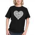 Book Lover Heart Shape Reading Librarian Library Teacher Graphic Youth