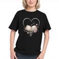 Book Lover Heart Shaped Reading Art Librarian Graphic Youth