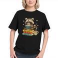 Book Lover Racoon Reading Bookish Library Read Books Be Kind Graphic Youth