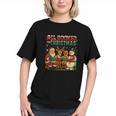 All Booked For Christmas Book Lover Graphic Youth