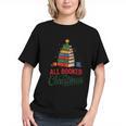 All Booked For Christmas Librarian Reader Xmas Pajama Graphic Youth All Booked For Christmas Librarian Reader Xmas Pajama Graphic Youth