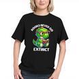 Books Never Go Extinct Reading Dinosaur Bookish Nerdy Graphic Youth