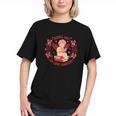 Books Are My Love Language Cupid Reading Book Valentines Day Graphic Youth