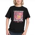 I Like My Books Spicy And My Coffee Icy Librarian Graphic Youth