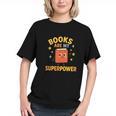 Books Are My Superpower Cute Reading Lover Graphic Youth