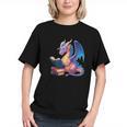 Bookworm Book Lover Women Girls Dragon Reading Graphic Youth