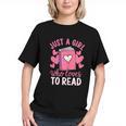 Bookworm Just A Girl Who Loves To Read Graphic Youth Bookworm Just A Girl Who Loves To Read Graphic Youth