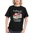 Christmas Book Lovers Naughty Or Nice Graphic Youth