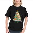 Christmas Books Make You Bright Librarian Teacher Book Lover Graphic Youth