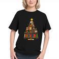 Christmas Tree Bookshelf Book Lover Library Men Women Kids Graphic Youth