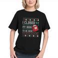 I Closed My Book To Be Here Ugly Christmas Sweater Graphic Youth I Closed My Book To Be Here Ugly Christmas Sweater Graphic Youth