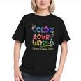 Color Our World Summer Reading 2025 Boho Wildflower Book Graphic Youth