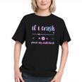 If I Crash Pause My Audiobook Listener Bookish Book Lover Graphic Youth
