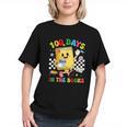 Cute 100 Days In The Books Groovy Boy Girl Teacher Graphic Youth