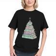 Cute Bookmas Christmas Book Tree Book Lover Teacher Graphic Youth