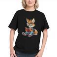 Cute Coyote With Book I Kids Coyote Graphic Youth Cute Coyote With Book I Kids Coyote Graphic Youth