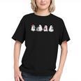 Cute Ghosts Reading Books Lover Spooky Season Halloween Graphic Youth