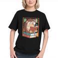 Cute Hedgehog Book Nerd Graphic Youth