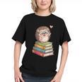Cute Hedgehog Reading Books Animal Lover Reader Bookworm Graphic Youth Cute Hedgehog Reading Books Animal Lover Reader Bookworm Graphic Youth