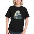 Cute Manatee Reading Book Bookworm Readers Manatee Lover Graphic Youth Cute Manatee Reading Book Bookworm Readers Manatee Lover Graphic Youth